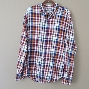 🎉 5/$15 | OLD NAVY Plaid Button Down Flannel Shirt